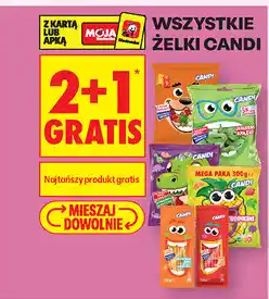 Biedronka Wszystkie żelki Candi oferta