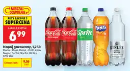 Biedronka Napój gazowany Coca-Cola, Coca-Cola Zero Sugar, Fanta, Sprite, Kinley oferta