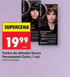 Biedronka Farba do włosów Syoss Permanent Color, 1 szt oferta