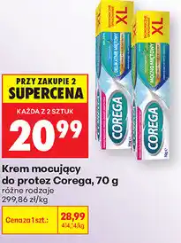 Biedronka Krem mocujący do protez Corega oferta