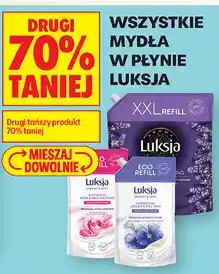 Biedronka Wszystkie mydła w płynie Luksja oferta