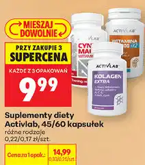 Biedronka Suplementy diety Activlab, 45/60 kapsułek oferta