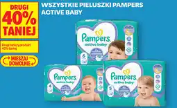 Biedronka Wszystkie pieluszki Pampers Active Baby oferta