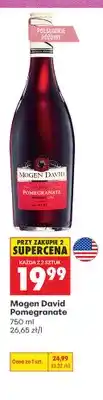 Biedronka Wino czerwone Mogen David Pomegranate oferta