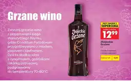 Biedronka Wino czerwone Grzane wino Zbójeckie Grzane o smaku korzennym oferta