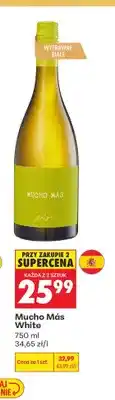 Biedronka Wino białe Mucho Más White oferta