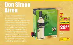 Biedronka Wino białe Don Simon Airén oferta