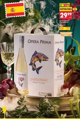 Biedronka Wino białe Opera Prima Chardonnay oferta