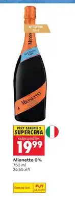 Biedronka Wino bezalkoholowe Mionetto oferta