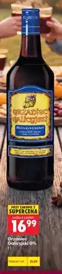 Biedronka Wino bezalkoholowe Grzaniec Galicyjski oferta