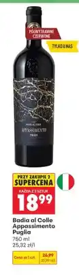 Biedronka Wino czerwone Badia al Colle Appassimento Puglia oferta