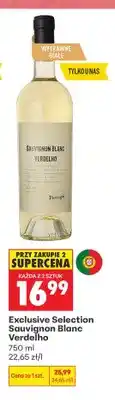 Biedronka Wino białe Sauvignon Blanc Verdelho Exclusive Selection oferta