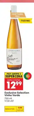 Biedronka Wino białe Vinho Verde Exclusive Selection oferta