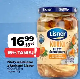 Netto Filety śledziowe Lisner oferta