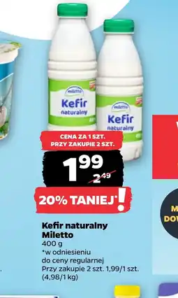 Netto Kefir Miletto oferta
