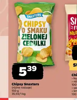 Netto Chipsy Snaxters oferta