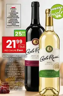 Twój Market Wino czerwone Carlo Rossi Sweet Red oferta