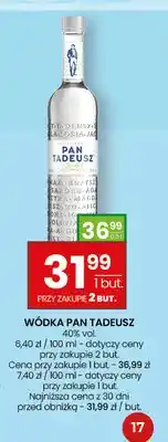 Twój Market Wódka Pan Tadeusz oferta
