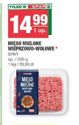 Spar Mięso mielone wieprzowo-wołowe Spar oferta