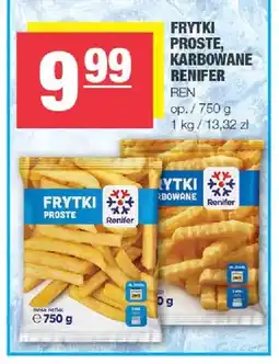 Spar Frytki proste Renifer oferta