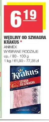 Spar Wędliny Od Szwagra Krakus oferta