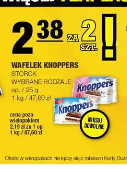 Spar Wafelek Knoppers oferta