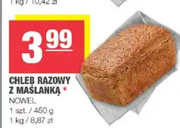 Spar Chleb razowy z maślanką Nowel oferta