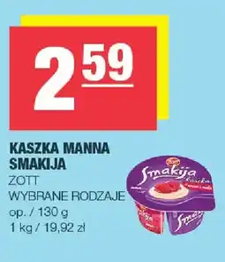 Spar Kaszka manna Smakija Zott oferta