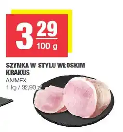 Spar Szynka w stylu włoskim Krakus oferta