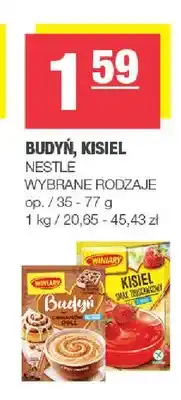 Spar Budyń, kisiel Winiary oferta