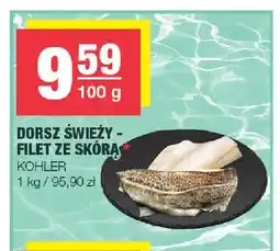 Spar Dorsz świeży filet ze skórą Kohler oferta