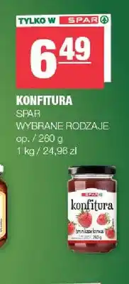 Spar Konfitura SPAR oferta