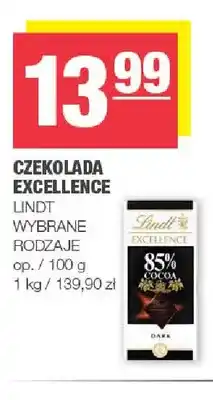 Spar Czekolada Excellence Lindt oferta