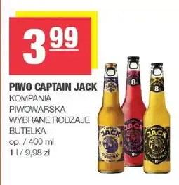 Spar Piwo Captain Jack Original oferta