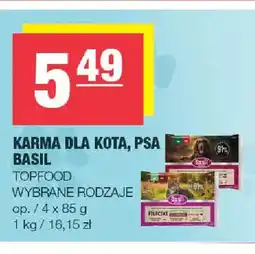Spar Karma dla psa Basil 4-pak oferta