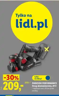 Lidl Strug akumulatorowy Parkside Performance oferta