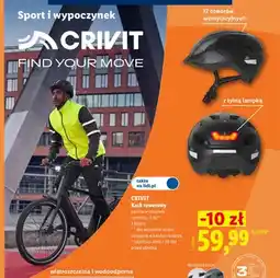 Lidl Kask rowerowy Crivit oferta