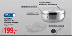 Lidl Brytfanna ze stali szlachetnej z pokrywką Silvercrest oferta