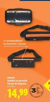 Lidl Torebka na smartfon Crivit oferta
