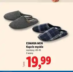 Lidl Kapcie męskie oferta
