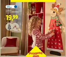 Lidl Kalendarz adwentowy Livarno oferta