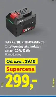 Lidl Inteligentny akumulator smart 12Ah litowo-jonowy Parkside Performance oferta