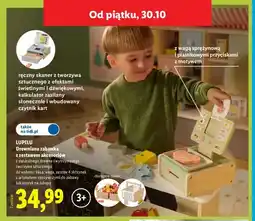 Lidl Drewniana zabawka z zestawem akcesoriów kasa Lupilu oferta