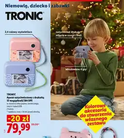 Lidl Aparat natychmiastowy z drukarką Tronic oferta