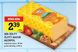 Gram Market Ser żółty Złoty Mazur Mlekpol oferta