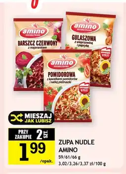 Gram Market Zupa Nudle barszcz czerwony Amino oferta