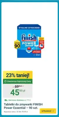 ERLI Tabletki do zmywarki Finish Power Essential oferta
