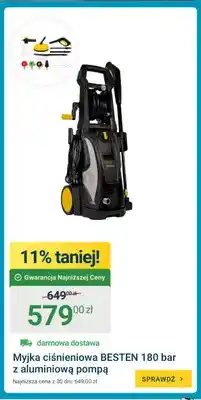 ERLI Myjka ciśnieniowa Besten z aluminiową pompą oferta
