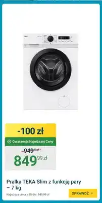 ERLI Pralka Teka Slim z funkcją pary oferta