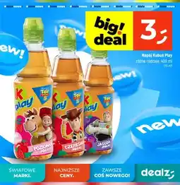Dealz Napój Kubuś Play jagoda jabłko oferta